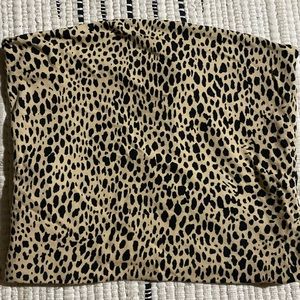 brandy melville cheetah tube top